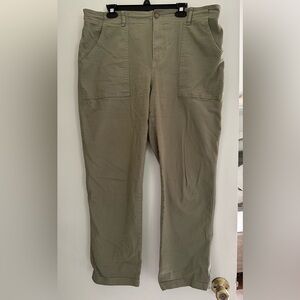Women’s XL green high waisted pants
